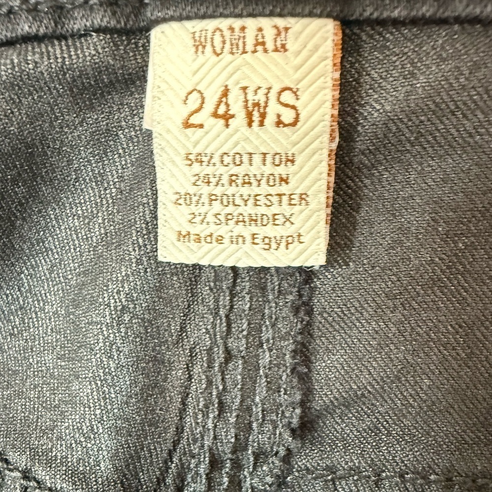 Sonoma Women Slim Straight Jeans Super Soft Comfort Stretch Color Black Size 24W - Picture 7 of 14